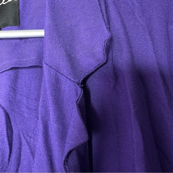 Talula Aritzia blazer purple business casual rare retro 2000s y2k. Size 2. - Picture 4 of 8